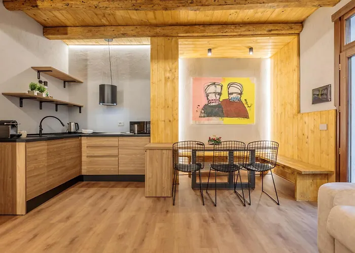 아파트 Boutique Alpine Two-bedroom By Supastays